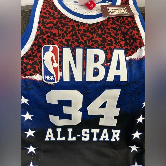 $150 Mitchell & Ness Shaquille O'Neal All Star 2003 Swingman Jersey Men’s Sz: S - Picture 2 of 5